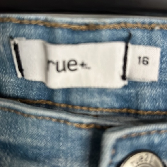 Rue 21 Light Blue Distressed Women's Jeans - Picture 5 of 9